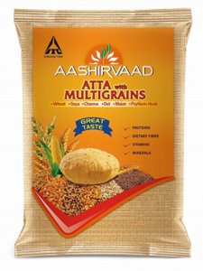 Aashirvaad Atta, Multigrains, 5kg